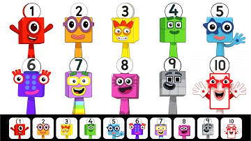 NEW PHASE 3! Sprunki OC 1~10 From Numberblocks