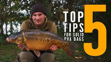 Top 5 Tips for Solid PVA Bags! Bait, Rigs and all the CARP FISHING know-how you need to know!