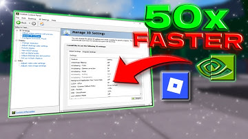 Maximize Roblox FPS: Best NVIDIA Control Panel Settings 🚀✅