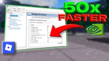 Maximize Roblox FPS: Best NVIDIA Control Panel Settings 🚀✅