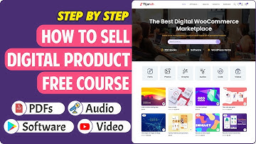 How to Make a FREE Digital Downloadable Products Selling eCommerce Website with WordPress
