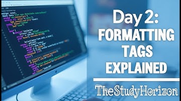 Day 2: HTML Text Formatting & Unpaired Tags Explained | Learn Center, Bold, Italic, Mark, Sup, Sub