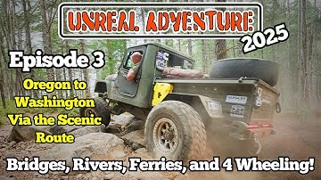 Unreal Adventure 2025 - Episode 3 - Breakdowns, Crossing State Lines,  Off-Roading and More!