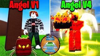 Fully Awakening Angel V4 With ONLY Fruits I Find (Blox Fruits)