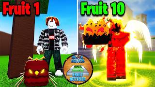 Fully Awakening Angel V4 With ONLY Fruits I Find (Blox Fruits)