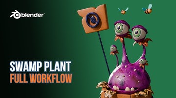 I Modeled a Weird Swamp Creature in Blender