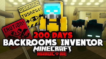 I Survived 200 Days in Liminal Industries in Minecraft Hardcore