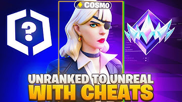 Using Fortnite Cheats to go from UNRANKED to UNREAL in Fortnite Ranked Reload...