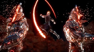 MK11 The Joker Performs All Ninja Fatalities (Cheerful KIller Skin)