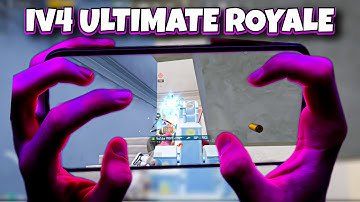 1v4 Clutches in Ultimate Royale with HANDCAM + Streamer Pov