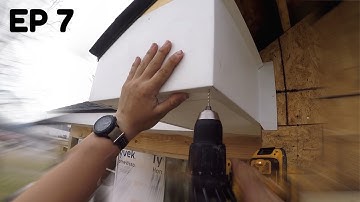 How to Soffits, Bird Box, and facia metal. GoPro POV Framed to Finish EP 7