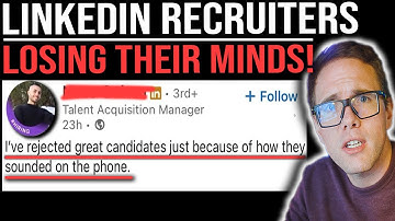 LINKEDIN RECRUITERS KEEP LOSING THEIR MINDS!