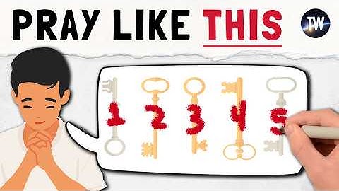 5 Points Jesus Taught in Order to Pray Effectively | The Model Prayer Explained