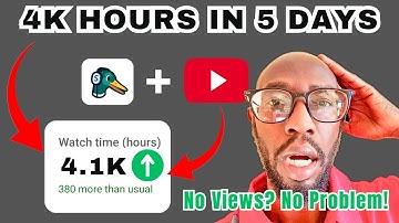 How to Get 4K Watch Hours in 5 Days Using This Secret APP (2025 Monitization Strategy)