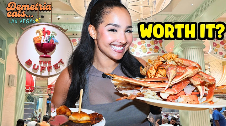 I Tried the $80 Buffet at the Wynn in Las Vegas! Is it WORTH IT?! | Demetria Eats