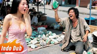 Pengemis lihat batu berisi berlian!Dia menerima $100 juta！ Matanya bisa mengubah batu jadi emas!