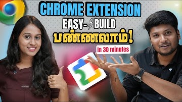 How to Make Your Own Chrome Extension Using AI | No Code Tamil