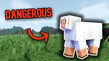 Minecraft but Passive Mobs Explode