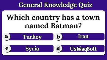 ONLY SENIORS WITH HIGH IQ CAN SCORE ABOVE 18 | 30 General Knowledge Trivia Questions