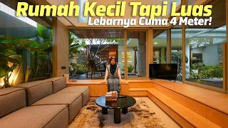 A 48m2 Small House on a Large Plot! Inspiration: RikiFajarNadi