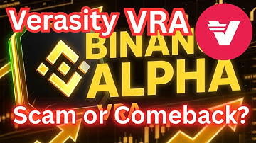 Verasity (VRA) 2025 REAL Update: Token Burns, Binance Alpha, Cross-Chain — Is It a Scam?