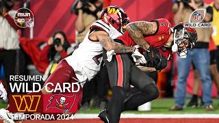 Washington Commanders vs. Tampa Bay Buccaneers | Resumen en español - Playoffs 2025 NFL highlights