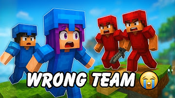 I Rushed the WRONG Team in Bedwars 😭 | Nethergames Squads 2025