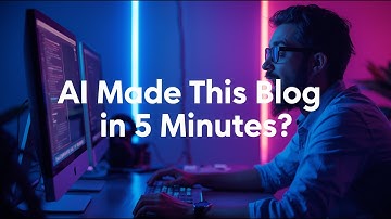 AI Builds a Blog Website in 5 Minutes!