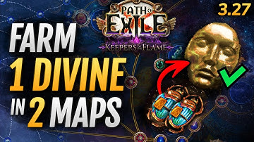 [PoE 3.27] STABLE Strat to FARM ~1 Divine per 2 Maps - Atlas Tree Strategy Guide for Path of Exile