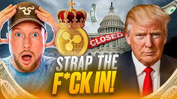 Ripple XRP: “GOVERNMENT SHUTDOWN IS A SET-UP” Trump’s CRYPTO CABAL is Front-Running Retail…