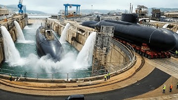 Inside Massive Submarine Factories How Modern Submarines Are Built  (FULL PROCESS)