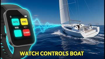 Raymarine EV100 Autopilot Controlled by Apple Watch | Nauti-Control Wireless Demo
