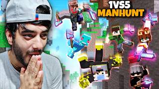 1 Speedrunner VS 5 Hunters Rematch | Minecraft