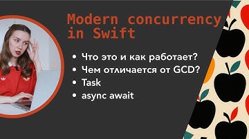 Modern concurrency in Swift | Task | async await | Как это работает?