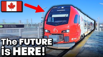 This is Canada’s AMAZING brand-new train! – Ottawa O-Train Review