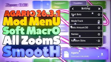 AGARIO MOD MENU | HOW TO GET MACRO IN AGARIO MOBILE IOS NO JAILBREAK (AGARIO MOBILE)