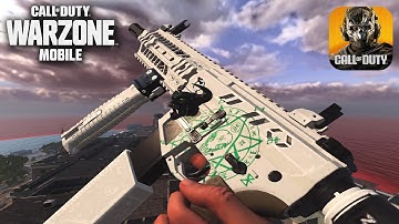 The SUPERI smg on Warzone Mobile  🪂🏝️ is NOT BAD (Rebirth Island Gameplay on iOS)