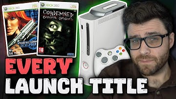 Revisiting Xbox 360 Launch Titles after 20 years