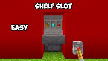 Minecraft: Shelf Slot Machine 🎰 - java & bedrock