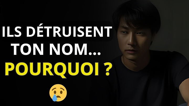 "Pourquoi ils détruisent ton nom quand tu commences à réussir"