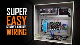 Clean Control Cabinet Wiring Made Easy!