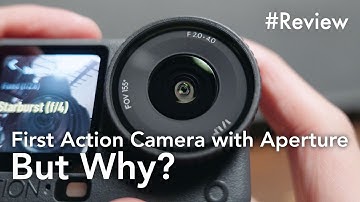DJI Osmo Action 6 with Aperture But Why?
