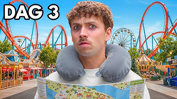 Overleef 5 dagen Alleen In Pretpark, Win €1000