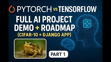 Full AI Project Demo + Roadmap (CIFAR-10 + Django App) | PyTorch vs TensorFlow | Part 1