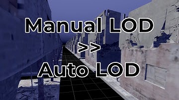 Improve your Godot scene 10x with Manual LODs