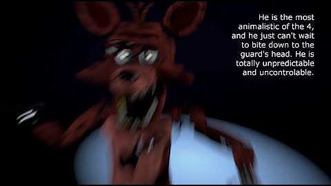 How the fnaf 1 animatronics walk (game accurate)