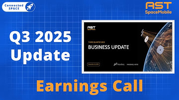 Q3 2025 Earnings | AST SpaceMobile