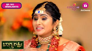 Bhagyalakshmi | Ep. 583 | Highlights | ಕೃಷ್ಣಳನ್ನು ಅಪಹರಿಸಲು ಪ್ರಯತ್ನಿಸುವ ರಾಣಾನ ಗೂಂಡಾಗಳು |ColorsKannada