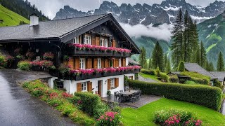 Walking in the Rain Through Switzerland's Most Beautiful Village: Grindelwald