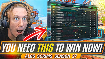These Scores are THE NEW STANDARD for Winning in MATCH POINTS – ALGS Scrims – NiceWigg Watch Party